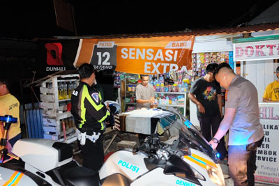 Cegah Penyebaran Covid19, Polda Riau Gelar Patroli Skala Besar